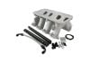 Aeroflow Hi Rise EFI GM LS Rectangle Port Intake Manifold Base Natural Cast Finish fits Modular Intake Manifolds AF6079-6004
