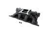 Aeroflow Ford 351 Cleveland Air Gap Dual Plane Intake Manifold Black Finish 1500 6500 RPM Square Bore Carburetor Pad Non-EGR fits both 2V and 4V AF6210-2002