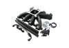 Aeroflow GM LS Cathedral Port Carburetor Street Single Plane EFI Intake Manifold Black Finish 4 Barrell 4150 Square Bore Carburetor Pad AF6250-5000