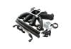 Aeroflow GM LS Rectangle Port Carburetor Street Single Plane EFI Intake Manifold Black Finish 4 Barrell 4150 Square Bore Carburetor Pad AF6250-6000