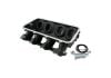 Aeroflow Low Rise NON-EFI GM LS Rectangle Port Intake Manifold Base Black Finish fits Modular Intake Manifolds AF6279-6000