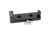 Aeroflow Flex Fuel / E85 Content Sensor Mounting Bracket Black Finish AF64-1556