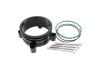 Aeroflow Bosch DBW Adapter Black Finish fits 68mm Bosch DBW and 3" Intercooler Clamp AF64-2141BLK
