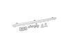 Aeroflow Nissan RB25 Billet EFI Fuel Rail Silver fits 14mm 3/4" Length and Short or 3/4" Fuel Injectors -8ORB Ports AF64-2210S