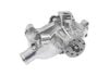 Aeroflow Small Block Chevy Short Water Pump Polished 3/4" Shaft with 5/8" Fan Pilot Snout AF64-2350P