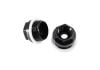 Aeroflow AF700-03BLK Holley Carburetor Adapter Male Black Suit Holley Carburetor Inlet Feed
