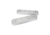 Aeroflow AF77-5011 GM LS Billet Valve Cover Set Raw Finish