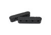 Aeroflow GM LS 2 Piece Retro Smooth Valve Cover Set Black Finish fits GM LS Series Engines Factory Position Coil Mounts with Tall Cover AF77-5021BLK