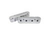 Aeroflow GM LS 2 Piece Retro Smooth Valve Cover Set Polished Finish fits GM LS Series Engines Factory Position Coil Mounts with Tall Cover AF77-5021P