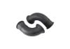 Aeroflow AF8200-2010 GM LS Twin Turbo Turn Up Adapter Manifolds 2.5in V-Bands and AF8080-1016 Flange Pair