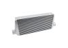 Aeroflow 600x300x76mm Race Series Aluminium Intercooler Silver Powder Coated Finish 3" Slip On Inlet and Outlet with 4 M8x1.25mm Mounting Bosses AF90-1008