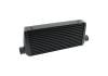 Aeroflow 600x300x76mm Race Series Aluminium Intercooler Black Powder Coated Finish 3" Slip On Inlet and Outlet with 4 M8x1.25mm Mounting Bosses AF90-1008BLK