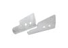 Aeroflow Pro Street Aluminium Race Seat Lower Floor Mounting Brackets Pair for One Seat AF93-0001