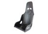 Aeroflow Pro Street Drag 18" Aluminium Race Seat Black Finish 457mm Hip Width AF93-0180BLK