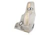 Aeroflow Pro Street Drag 18.5" Aluminium Race Seat Raw Finish 470mm Hip Width AF93-0185