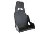 Aeroflow Pro Street Drag 20" Aluminium Race Seat Black Finish 508mm Hip Width AF93-0200BLK