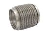 Aeroflow Stainless Steel Flex Joint with Mesh 3" I.D 304 Stainless Steel 4" Long AF9512-3000