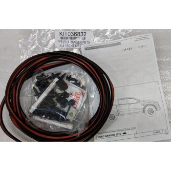 EGR Fender Flare Rear Fitting Kit fits Ford Ranger 22-on Smooth Finish RGR22-FFSM-RRKIT