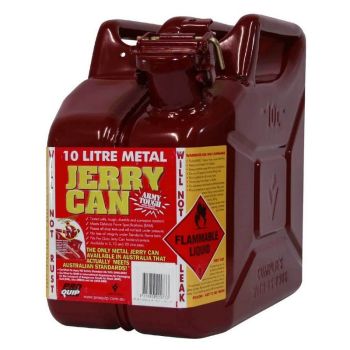 10L Red ExploSafe Metal Can