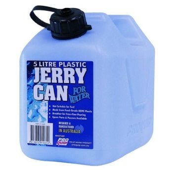 5L Light Blue Plastic Water Jerry Can