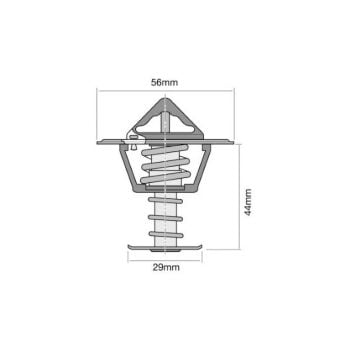 Tridon Thermostat Blistered (High Flow) TT281-180