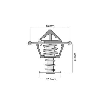 Tridon Thermostat Blistered (High Flow) TT299-180