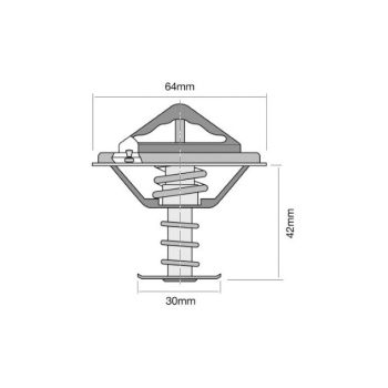 Tridon Thermostat Blistered (High Flow) TT332-180