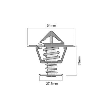 Tridon Thermostat Blistered (High Flow) TT373-180