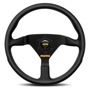 Momo Steering Wheel MOD.78 Black Leather 350mm 11111783511R