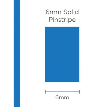 SAAS 1204 Pinstripe Solid Medium Blue 6mm x 10m