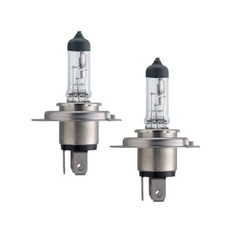 Philips LongLife EcoVision H4 Front Fog Light Globe 12V 60/55W 3200K Twin Pack