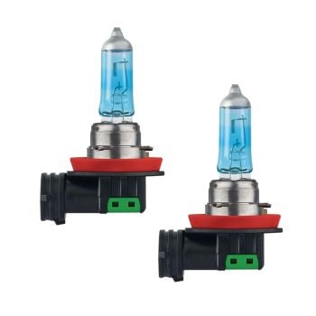 Philips WhiteVision Ultra H8 Headlight Globe 12V 35W 3750K Single Pack