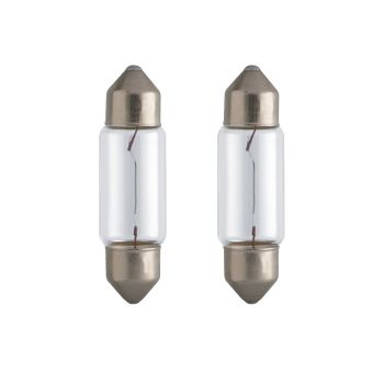 Philips Vision C5W Festoon Globe 12V 5W Twin Pack