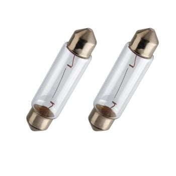 Philips Vision SV8.5 Festoon Globe 12V 10W Twin Pack