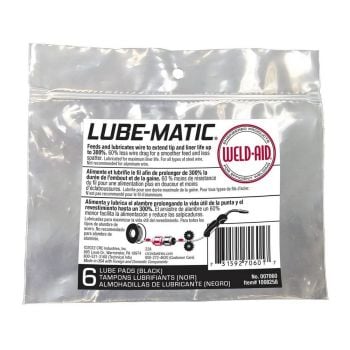 CRC Weld-Aid Lube-Matic Black Pre-Treated Lube Pad 17060