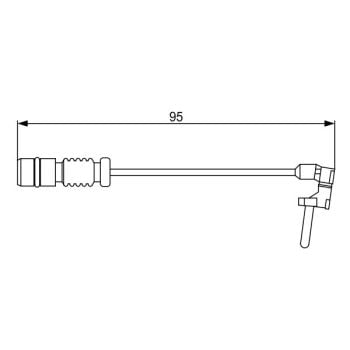 Bosch AP160 Brake Wear Sensor (1987474901)