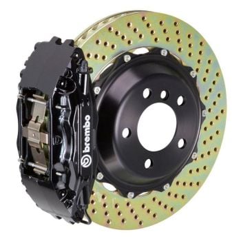 Brembo 1B1.8001A1 High Performance Brake Kit 355mm 2 Pce Rotor Black Caliper