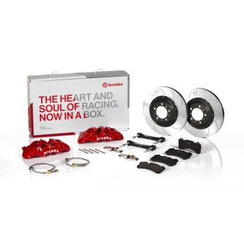 Brembo 1TC.9025A1 High Performance Brake Kit 390mm 2 Pce Rotor Black Caliper
