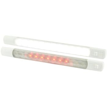 Hella 2JA 958 121-401 LED Interior/Exterior Strip Lamps with Sealed Switch - Surface Mount