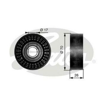 Gates 36249 Guide / Idler Pulley