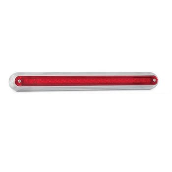 LED Autolamps 380CR12 LED Stop/Tail Strip Lamp 12V Chrome Housing 40cm Cable