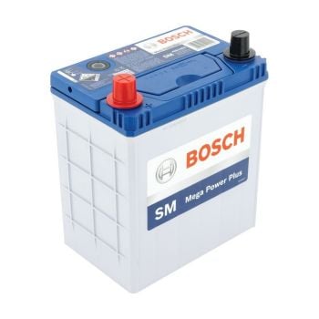 Bosch 40B19RS SM Mega Power Plus 35Ah 300CCA Starting Battery 0 092 S37 277