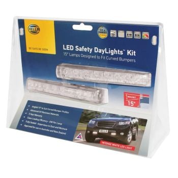 Hella 5630-24V LED Safety DayLights Kit - 15 Degrees