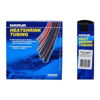 Narva 56620/5 12.7mm Black Heatshrink Tubing Dispenser (5M)