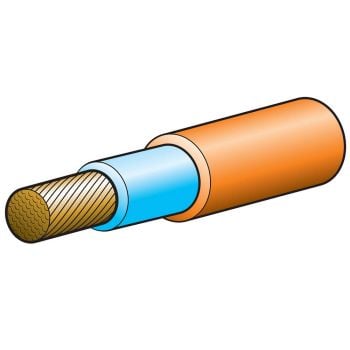 Narva 5935-10WC 250A 35MM Double Insulated Welding Cable (10M) Orange (Nitrile) Sheath with Blue Inner Ins