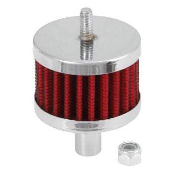 K&N 62-1100 Air Filter Breather/Vent 1/2"OD Vent 2"OD 1.5"H Stud Mount