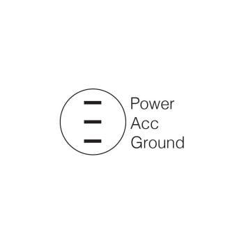 Narva 62057BL Off/On Rocker Switch with Amber LED