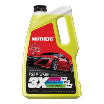 Mothers Triple Action Foam Wash Concentrate 3L 655610 05610