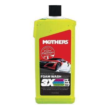 Mothers Triple Action Foam Wash Concentrate 473mL 655616 05616