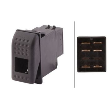 Hella 6GM 007 832-251 Momentary Spring Return Switch 6GM 007 832-251